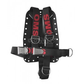 HARNESS + ALU BACKPLATE OMS
