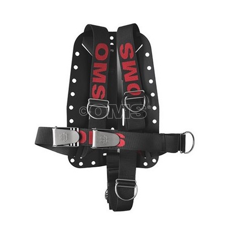 HARNESS + ALU BACKPLATE OMS