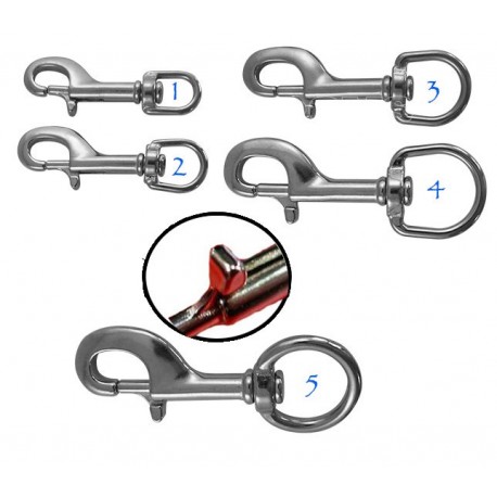 Mosquetones giratorios OMS®