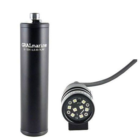 GRALmarine, LED 8 video/6,8Ah