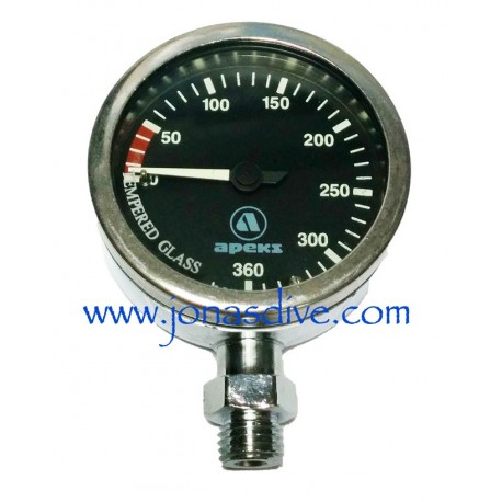 Apeks pressure gauge