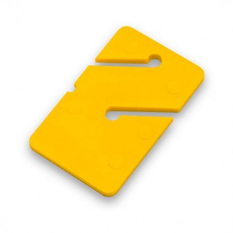 Rectangular Yellow Cookie