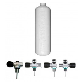 Botella Acero 3 litros, 114mm, Eurocylinders