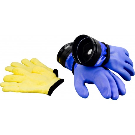Zip Dry Gloves "Heavy-Duty" with Wrist Dam