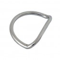 OMS 2 in (5 cm) Stainless Steel D-Ring, ~ 45° bend