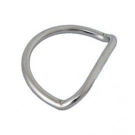 D-Ring curvada 50mm acero Inox OMS