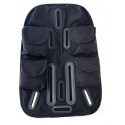 OMS, back Pad with integrated weight pockets