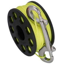 Carrete/Spool hilo Amarillo Fluor 30m