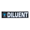 J.Dive "DILUENT" Tank label