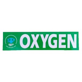 J.Dive "OXYGEN" tank label