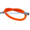 Miflex, orange LP regulator hose (3/8")