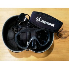 Apeks VX1 Pure Clear Lens, Black