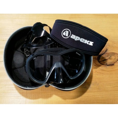 Apeks VX1 Pure Clear Lens, Black