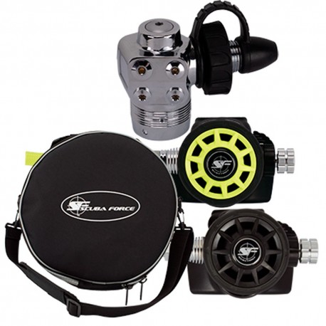 ScubaForce, conjunto de regulador mono botella, III