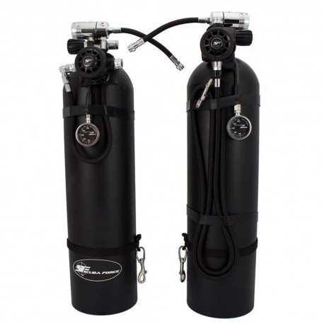 ScubaForce, conjunto de reguladores para Sidemount