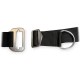 Buckle for adjustable harness, s-s