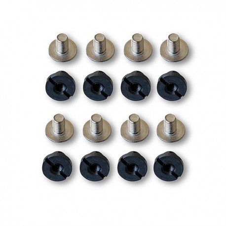 Screw set for buoy pocket