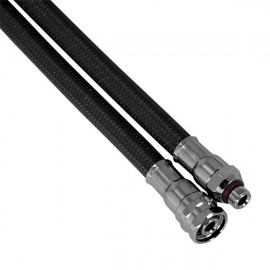 ScubaFlex, regulator hose, black