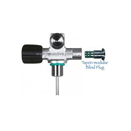 DIN Valve LEFT expandable US NPSM 3/4 "