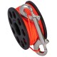 Carrete/Spool hilo Naranja Fluor 30m