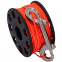 Spool 45 Meter Orange Fluor line