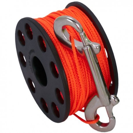 Spool 45 Meter Orange Fluor line