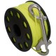 Carrete/Spool Amarillo Fluor 45m