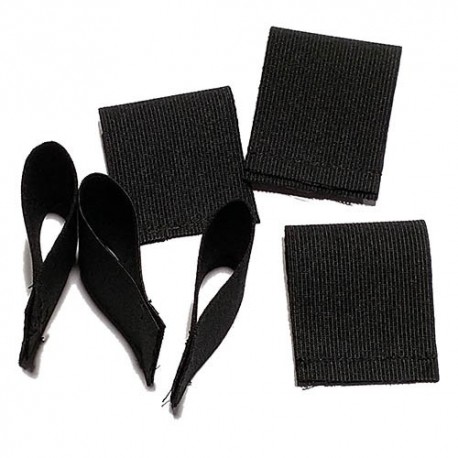 Rubber bands kit for harness cinch