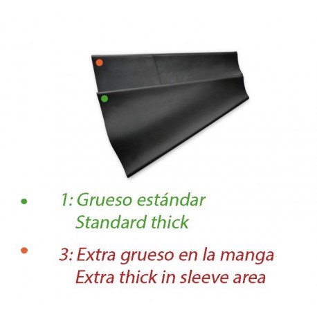 Latex Wrist Seal - Tapered (ext length)