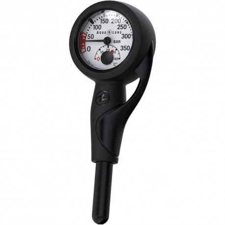Aqualung, Pressure Gauge  300Bar + Tº