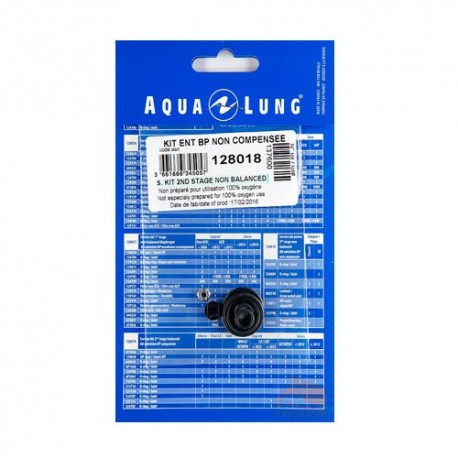 Aqualung, Kit de servicio 2ª etapa NO compensada
