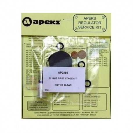 Apeks, kit de mantenimiento 1ª etapa Flight