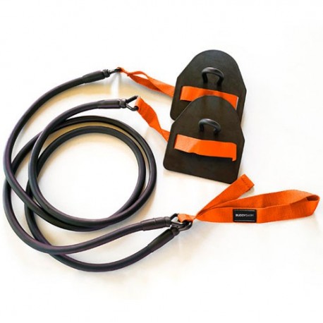 Buddyswim Gomas con palas Super Stroke Dryland Cords