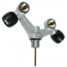 Aqualung two outputs valve Z type, 300 Bar