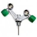 Aqualung NITROX two outputs valve Z type, 230Bar M26