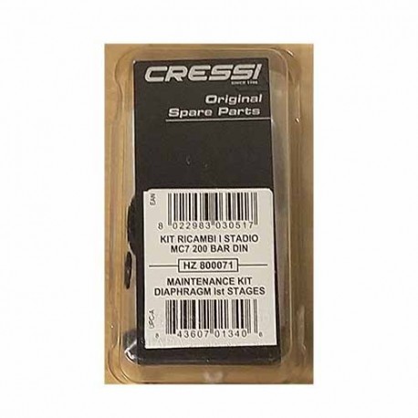 Cressi kit mantenimiento 1ªetapa MC7/MC8 DIN/INT