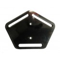 Placa superior arnés Sidemount