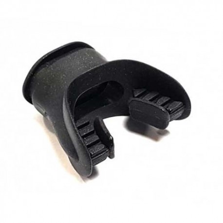 Boquilla Cressi de silicona con asiento reforzado