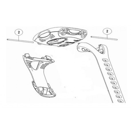 Mares Strap Pins Nemo Wide