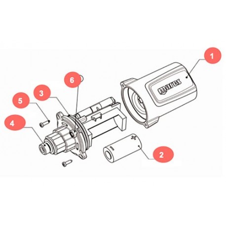 Mares Battery kit for Net Ready Transmitter 