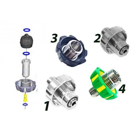 Apeks Adaptador-Conexión DIN