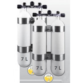 Bibotella 2x7 litros 232bar