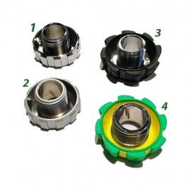 Apeks DIN 300Bar or M26 connection screw.