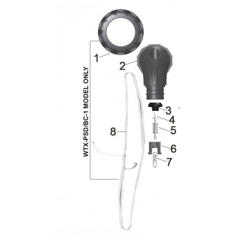 Apeks elbow with dump valve