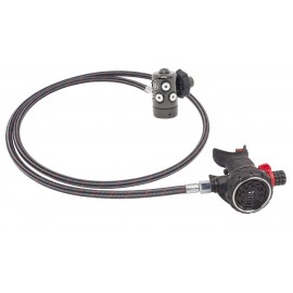 OMS Airstream C Evoque Lite PVD Negro, DIN