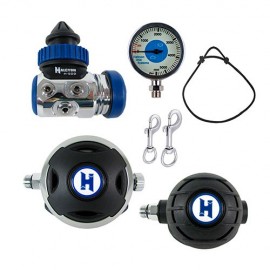 Halcyon H-50D single cylinder regulator set