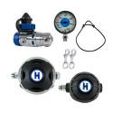 Halcyon H-75P single cylinder regulator set
