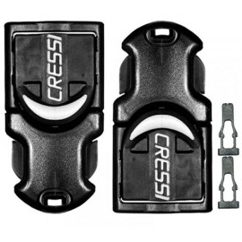 Cressi Buckles For Rondine/Reaction/Frog Plus Fins (2pcs)