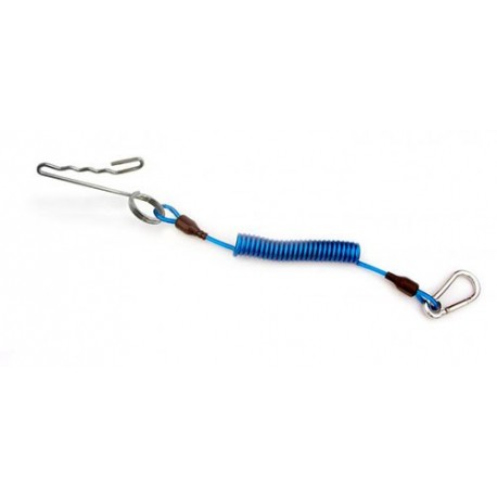 Cressi STEEL ANCHORING ROPE CLAMP SNAP HOOK