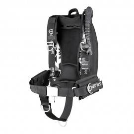 Mares XR-Rec Silver Backmount Set